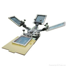 TM-R4 2-Station 4-Color Manual T-Shirt Screen Printing Machine